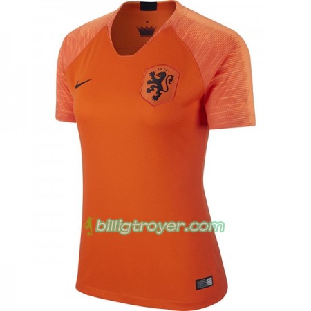 Billige Fotballdrakter Nederland Dame 2018 Hjemmedraktsett Kortermet